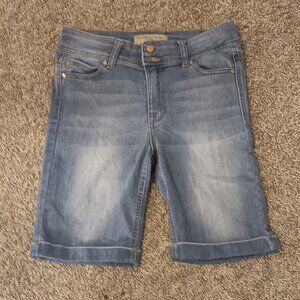 Celebrity  pink girls- long jean shorts